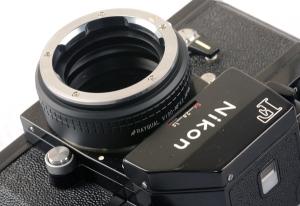 Rayqual Leica Visoflex Lens to Nikon F SLR Camera Body Lens Adapter