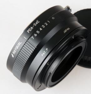 Rayqual Pentax DA Lens (without aperture ring) to Sony E / NEX