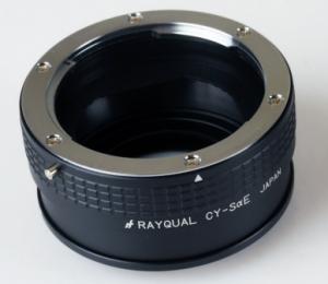 Rayqual Contax / Yashica Lens to Sony E / NEX