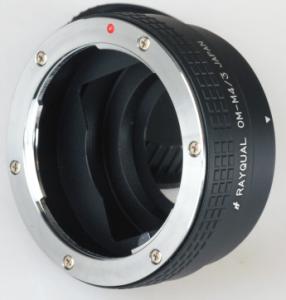 Rayqual Olympus OM Lens to M43  Camera Body Lens Adapter