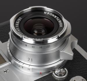 Voigtlander 21mm F/3.5  Leica M Type II Silver