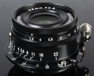 Voigtlander 28mm f/2.8 Color-Skopar Aspherical L39 Type I Black