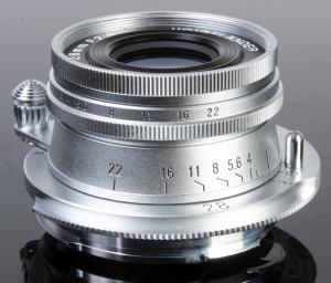 Voigtlander 28mm f/2.8 Color-Skopar Aspherical VM Type I Silver