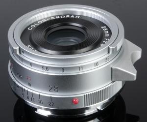 Voigtlander 28mm f/2.8 Color-Skopar Aspherical VM Type II Silver