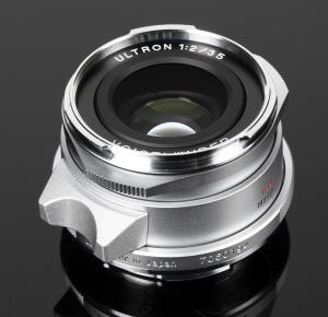 Voigtlander 35mm f/2 Ultron II Silver M USED