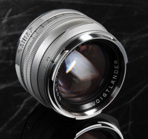Voigtlander 50mm f/1.5 II Silver MC Vintage Line