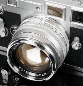 Voigtlander 50mm f/1.5 II Silver SC Vintage Line