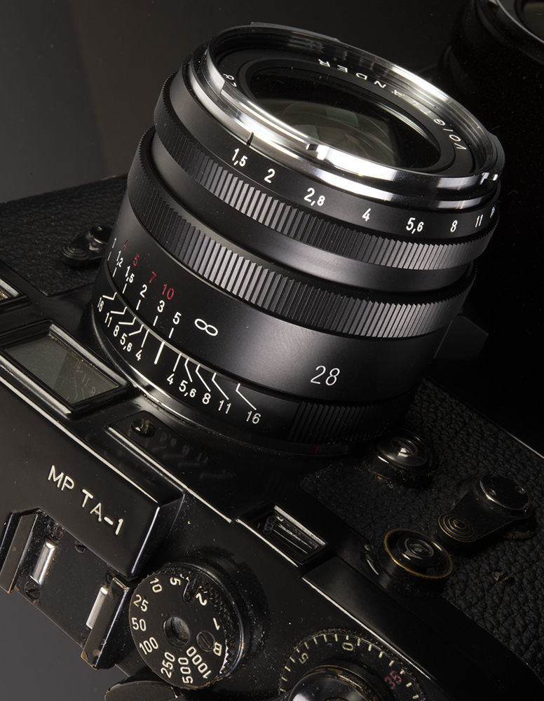Voigtlander 28mm F2 Vintage Line Aspherical VM Leica M lens BA366B