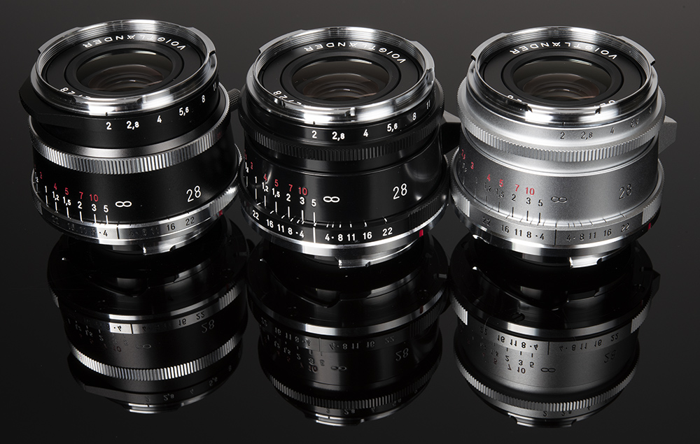 Voigtlander 28mm F2 Vintage Line Aspherical VM Leica M lens BA366B