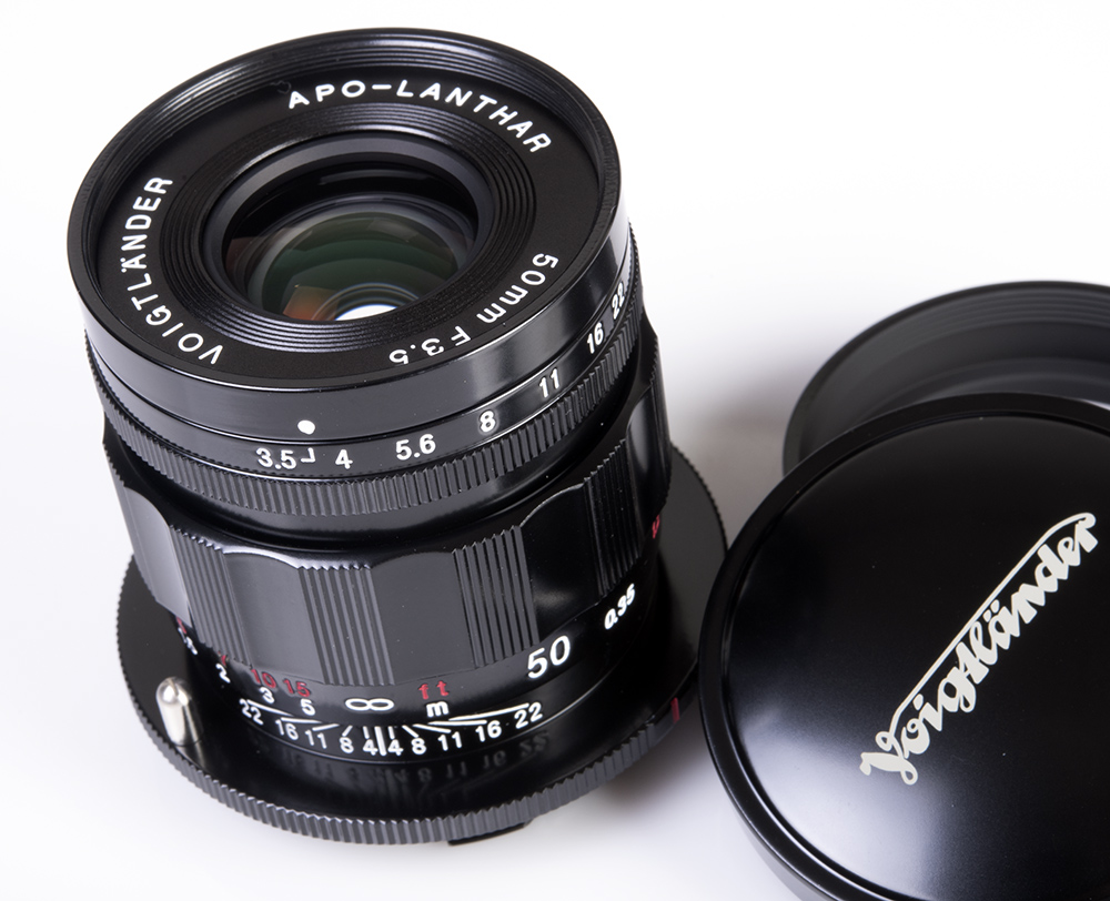 Voigtlander 50mm f/3.5 APO-Lanthar Type II Black: shop