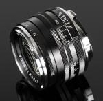 Voigtlander 50mm f/1.5 II Black MC Vintage Line