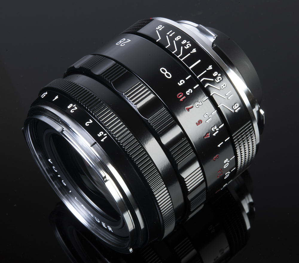 Voigtlander 28mm F2 Vintage Line Aspherical VM Leica M lens BA366B