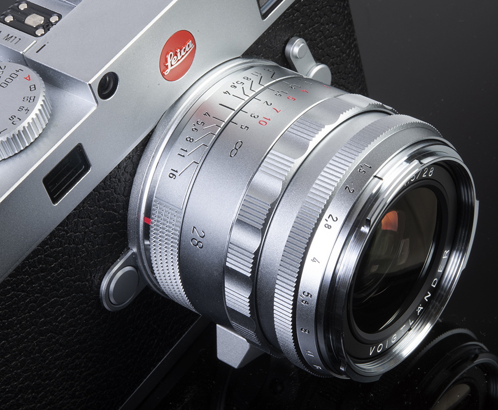 Voigtlander 28mm F2 Vintage Line Aspherical VM Leica M lens BA366B